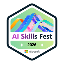 AI Skills Fest 2026 — Microsoft badge